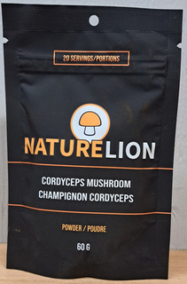 Mushroom Powder- Cordyceps (Nature Lion)